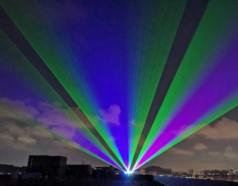 Outdoor 100 Watts Big Laser bar Rgb Stage Light