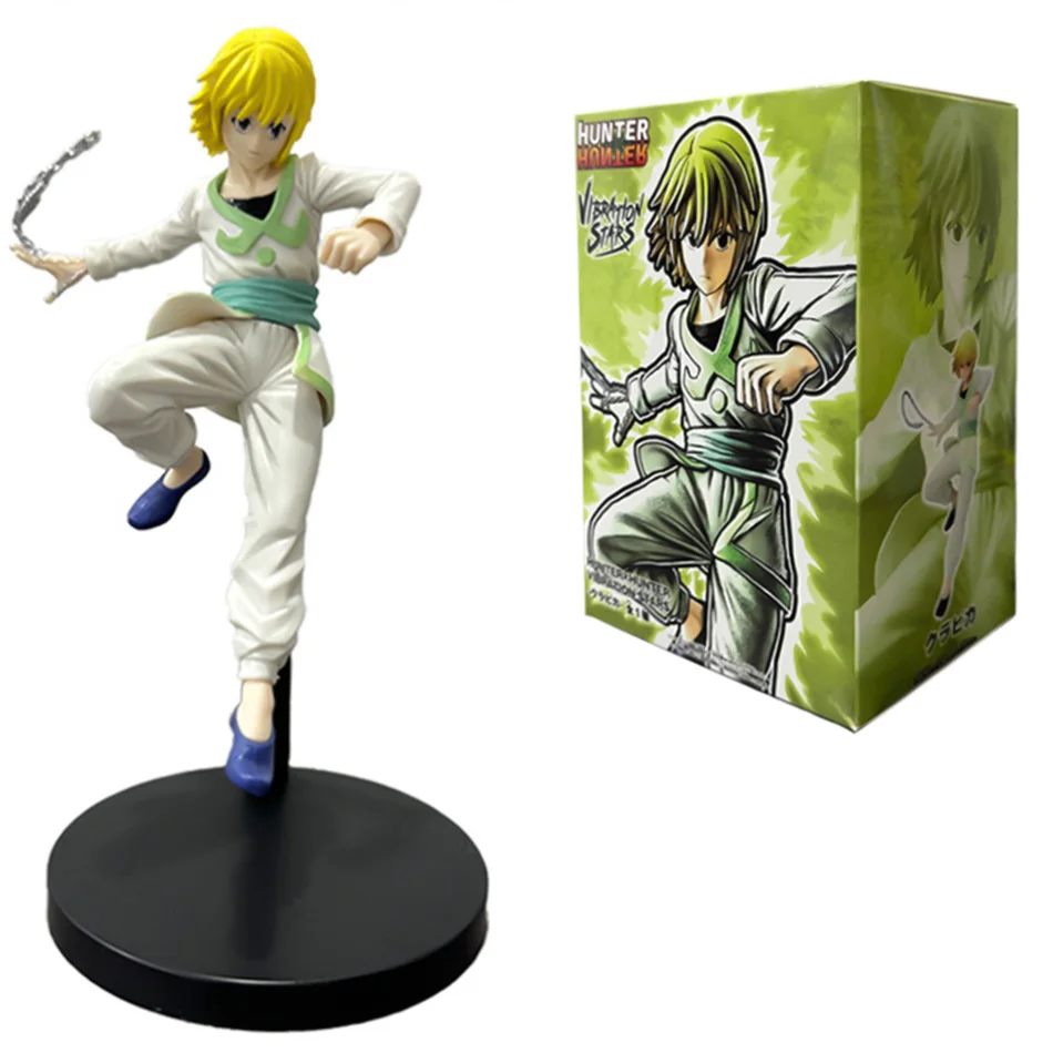 Hunter X Hunter Anime Figuren-Set 6 Stück Gon Killua Kurapika Hisoka Chrollo Illumi PVC Actionfiguren Sammlerstücke Modell-Spielzeug Geschenke – Detail 16