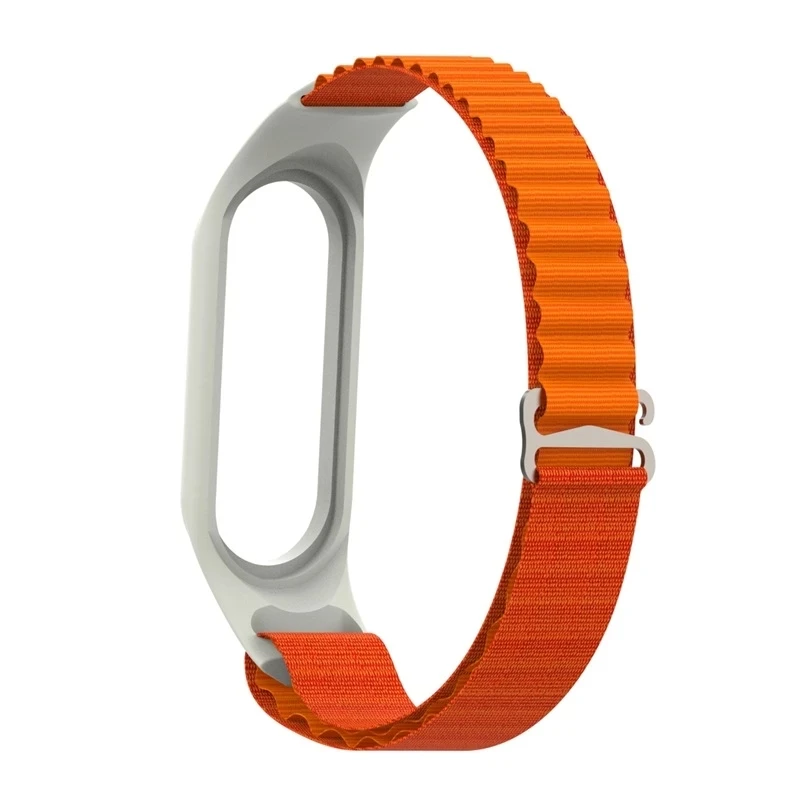 Alpine loop band For xiaomi Mi band 6 7 Strap Wristband Sport Nylon Replacement bracelet for mi band 5 4 3 Smartwatch Accessorie