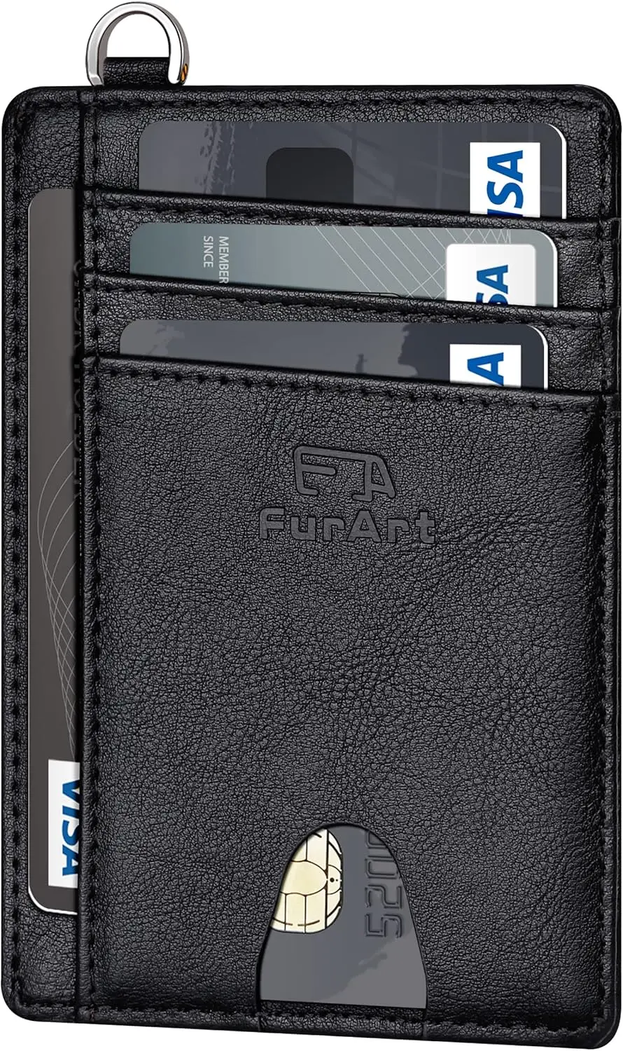 

Slim Minimalist Wallet, Front Pocket Wallets, RFID Blocking, Credit Card Holder for Men