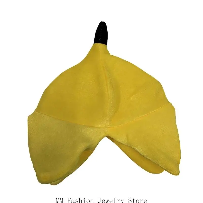 chapeu-design-banana-quente-cosplay-traje-aderecos-headcover-chapeu-para-atividades-ao-ar-livre-indoor-desempenho-palco