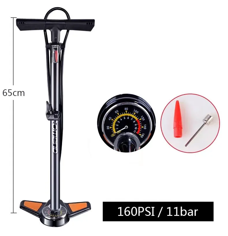 160PSI Bicycle Tire Pump Inflator Household Manual Inflator Bicycle Electric Motorcycle Tire Ball Inflator Pump 2024top seller