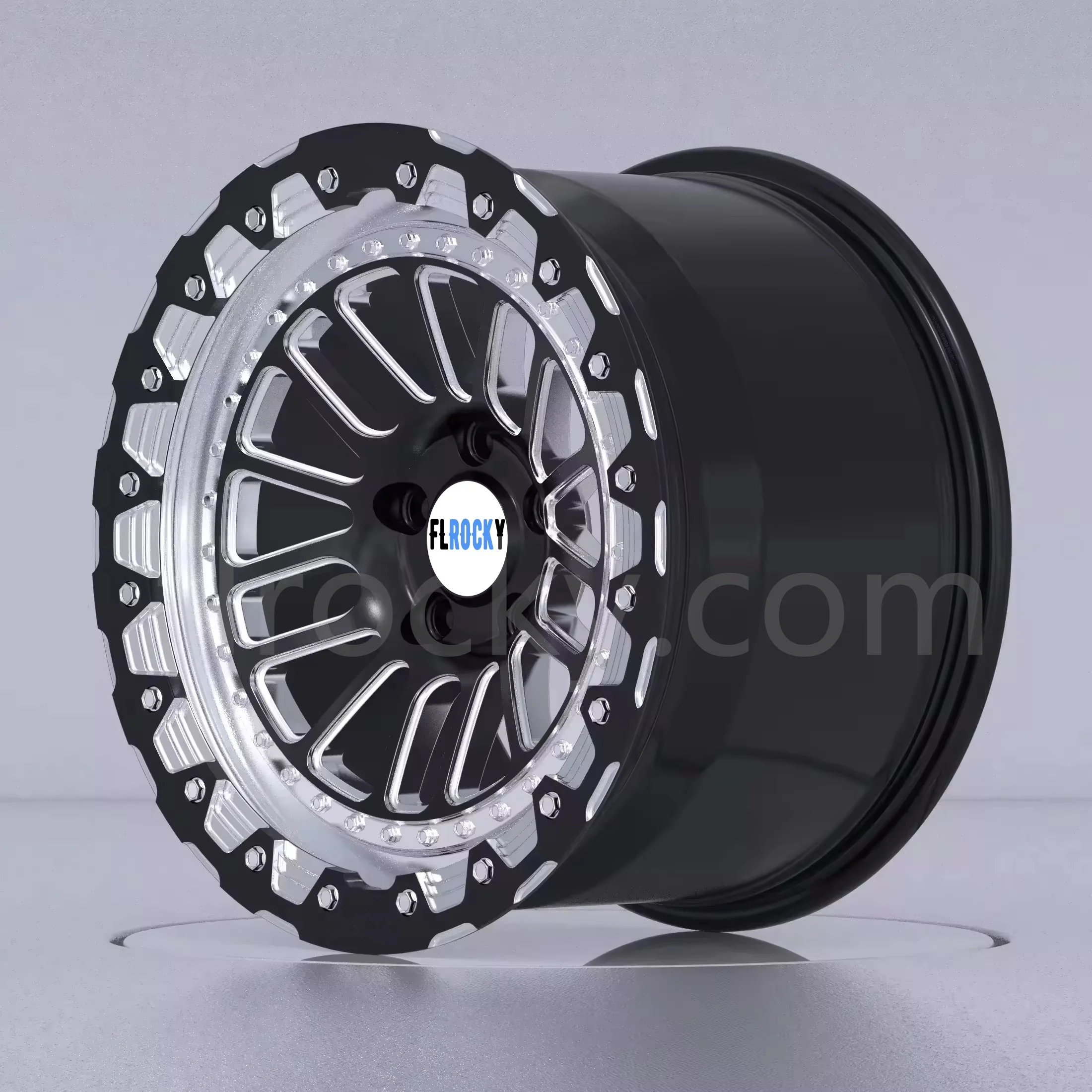 

Flrocky Carbon Fiber Wheels 6x139.7 5x130 Rims Off-Road 17-24 Inch for Range Rover