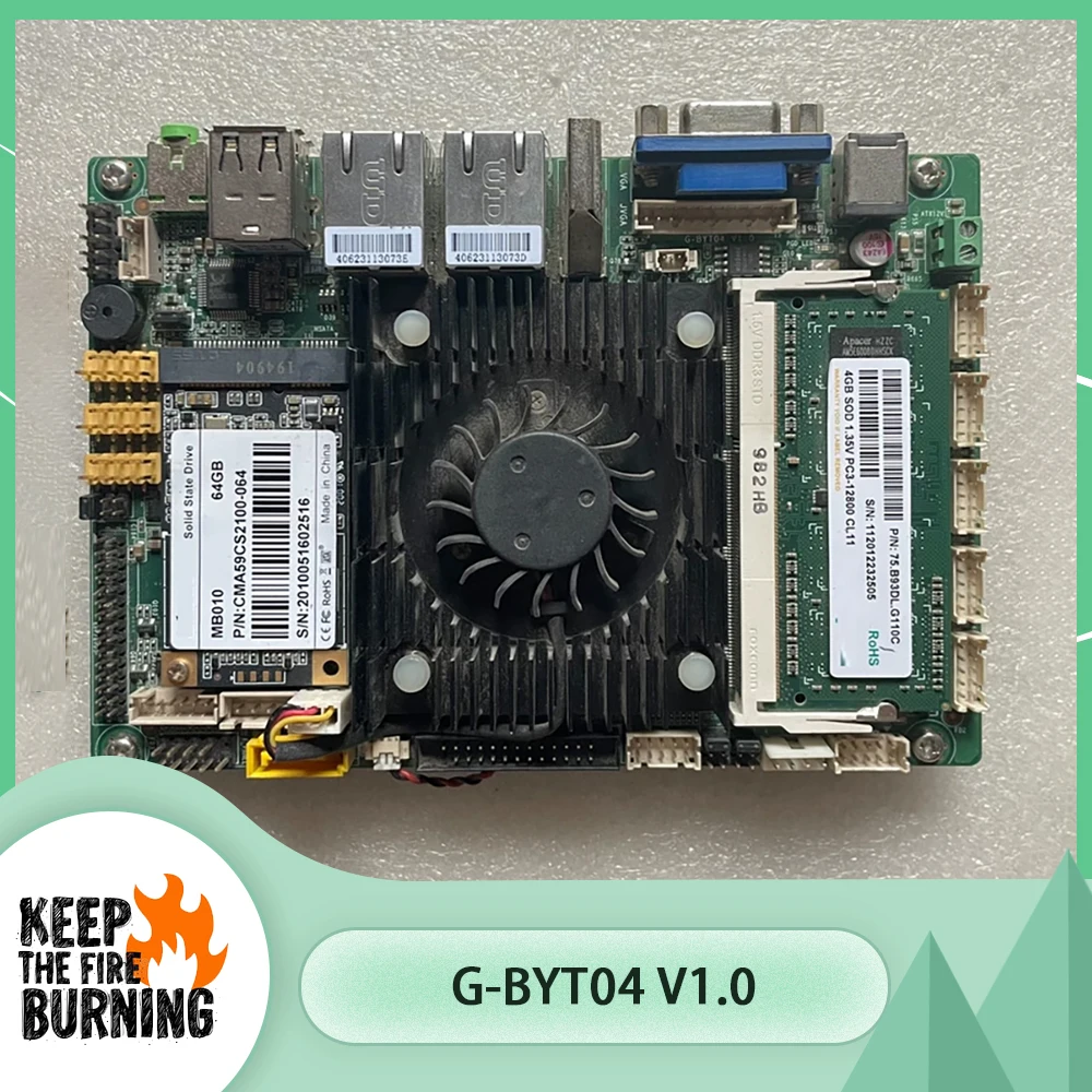 

For Advantech Embe-dded industrial control motherboard GI-J1900D26P-E1 V1.0 G-BYT04 V1.0