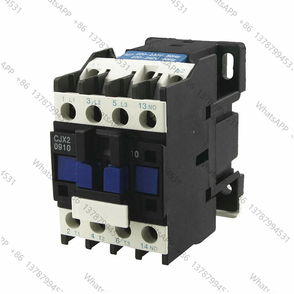 AC 220V contactor CJX2-1210 CJX2-0910 24VAC 1 phase 12A 9A 380VAC 3 phase CJX2-0901 sliver contact