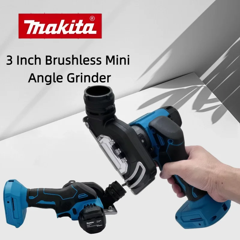 

Аккумуляторная мини-угловая шлифовальная машина Makita 3-в-1: отрезной инструмент, циркулярная пила, электроинструмент для аккумуляторов Makita 18В/20В