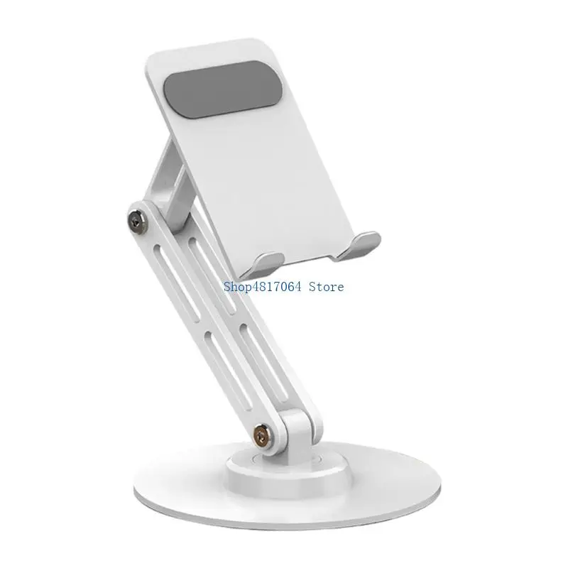 T3LB Small Foldable Stand With Not Slip Base & Flexible Tilts Multifunction Desktop Stand for Phones Tablets & Kindles