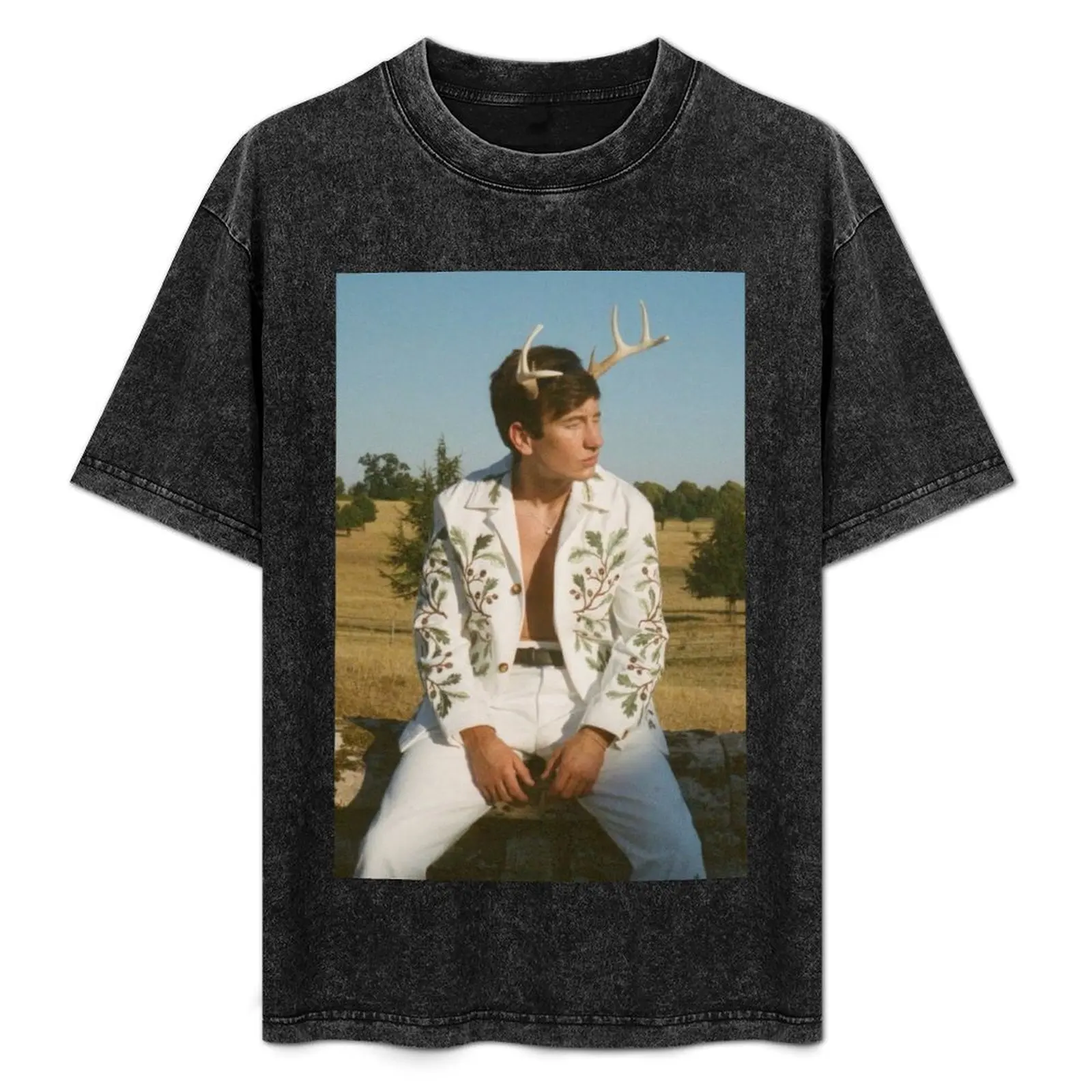 Retro Barry Keoghan T-Shirt Short sleeve tee aesthetic clothes sweat men tshirt