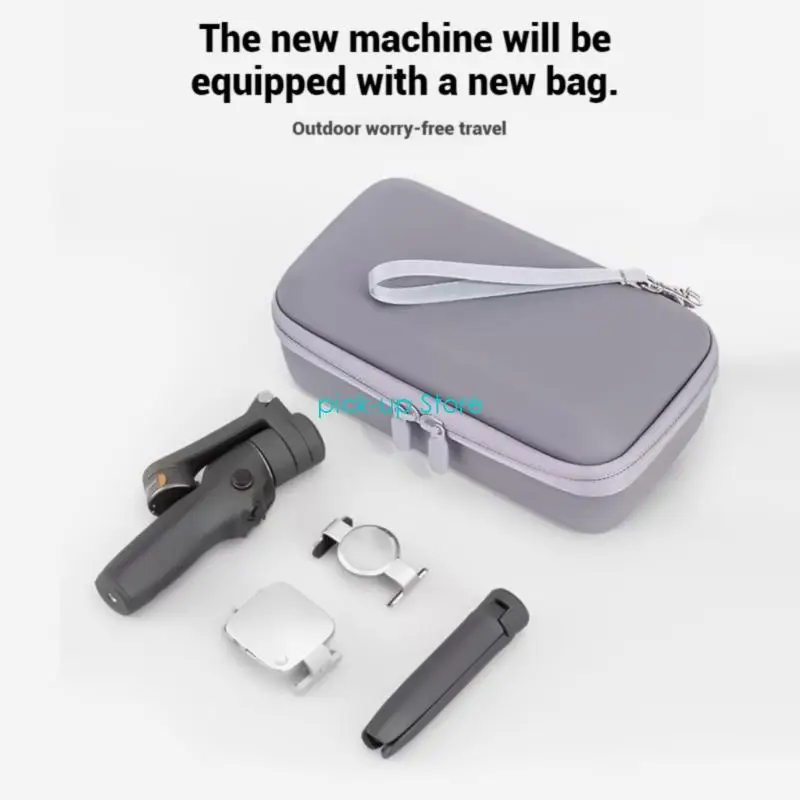 Q5WA 핸드 헬드 안정 장치를 운반하는 케이스 저장 상자 파우치 충격 방수 액세서리 7 카메라.