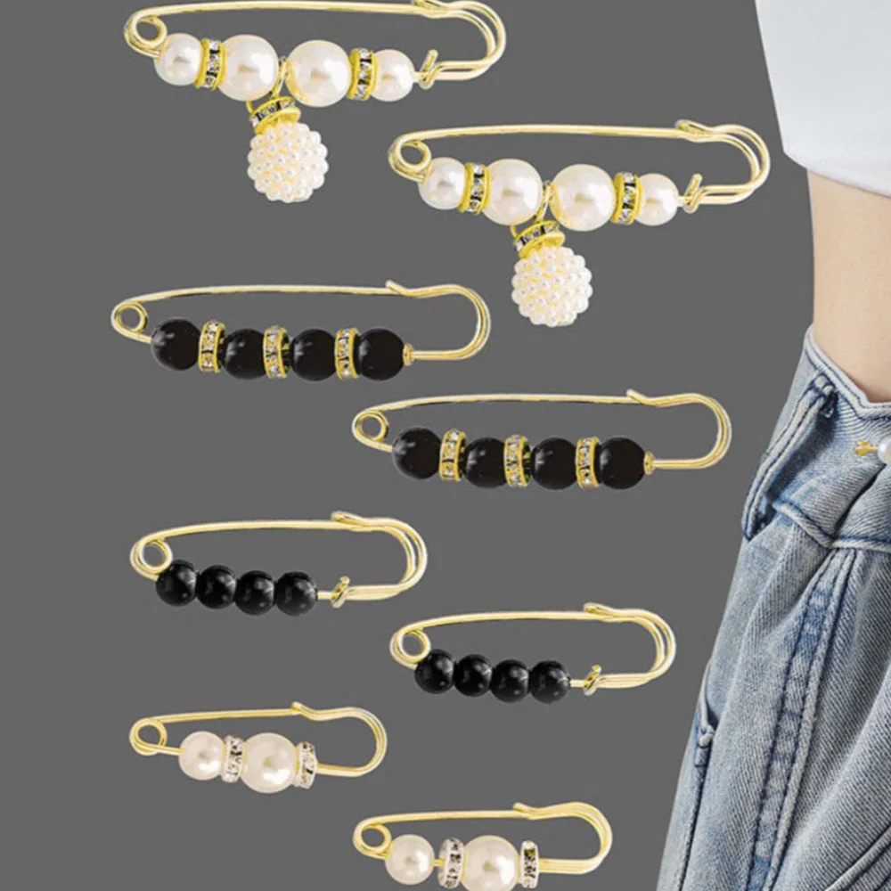 Pin cintura fivela fixa jóias presente feminino lapela pinos roupas broches conjunto cintura pino broche vestido xale clipes cintura pino