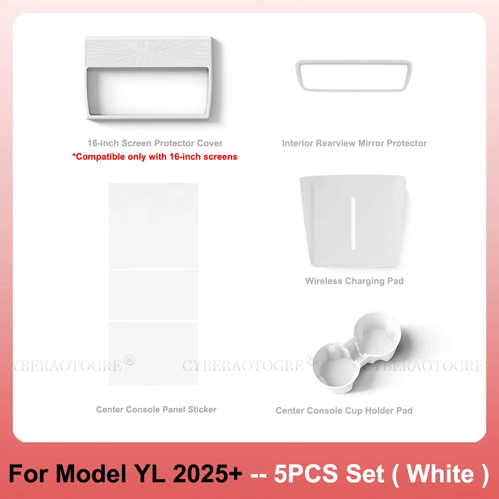 YL 5PCS White