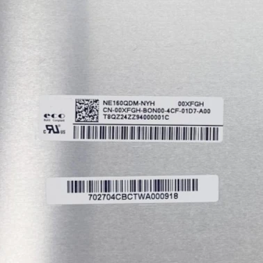 

NE160QDM-NYH 40-контактный 240 Гц 16,0-дюймовый ЖК-экран для ноутбука IPS 2560x1600 Дисплей