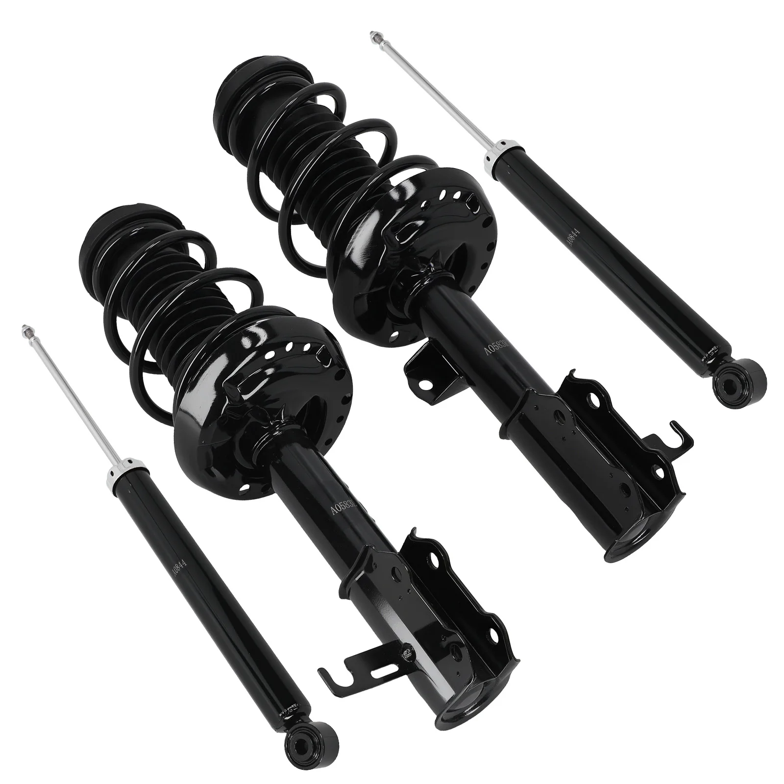 

Front Rear Complete Shocks Struts Coil Spring For Chevrolet Cruze 2011-2012