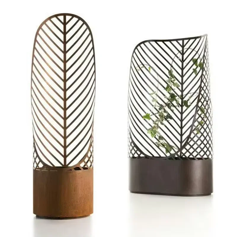 Garden Steel Raised Red Boxes for Art Deco Outdoor