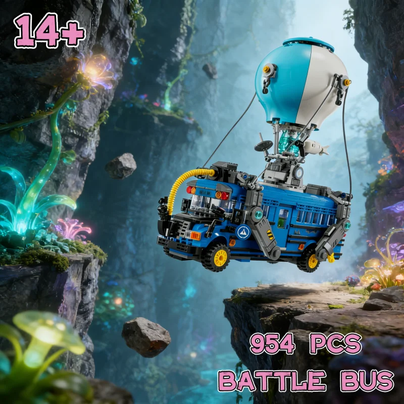 

В наличии: Конструктор «Боевой автобус» 2026 года, совместимый с 77073, игрушки из блоков для детей, подарки на день рождения и Рождество