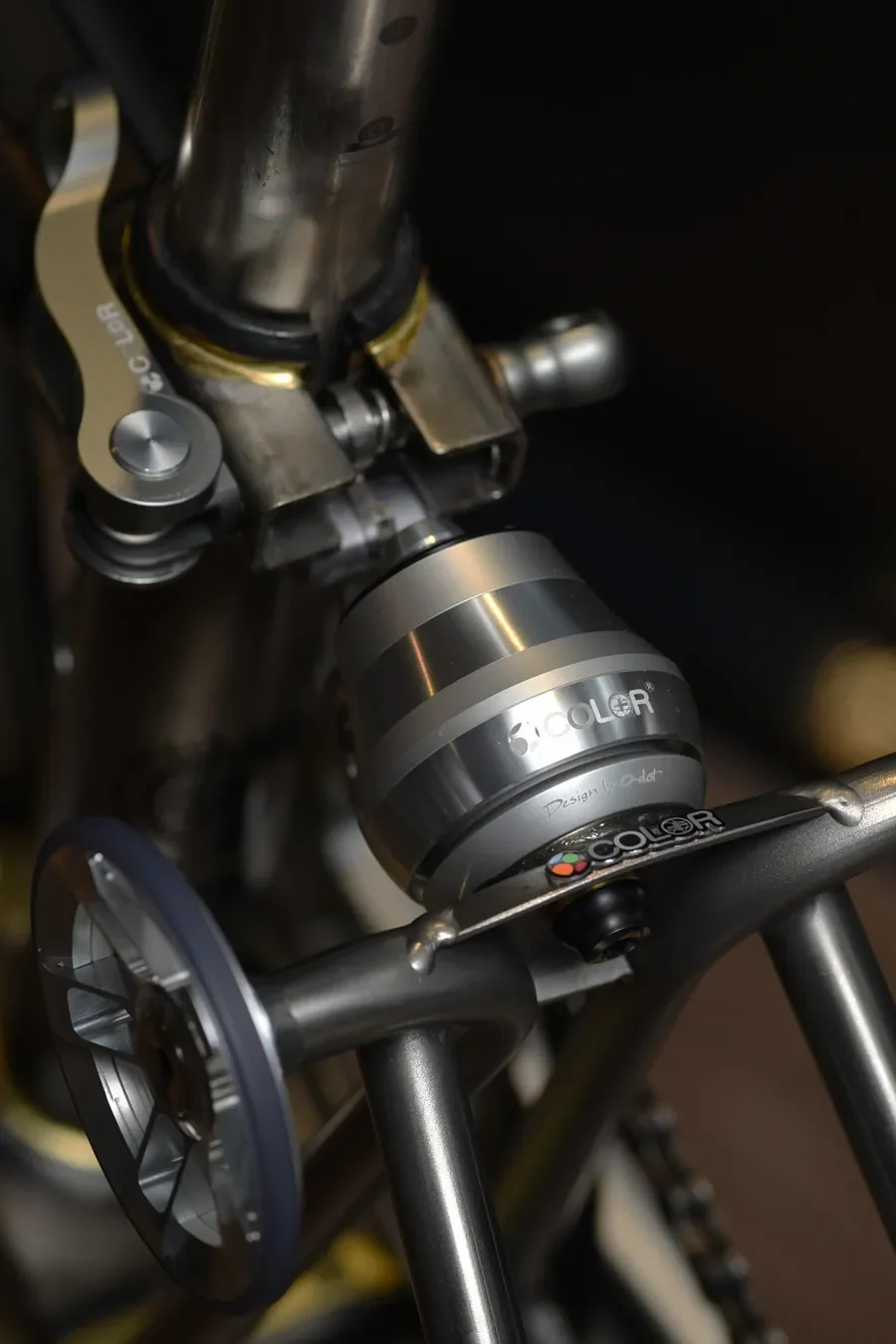 Color plus BRS02 Shock absorber For Brompton A/C Line