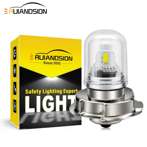 H6M P15S P26S LED phare de moto BA15D voiture moto ampoule clignotant phare lampe Auto pour camion lumière haute luminosité