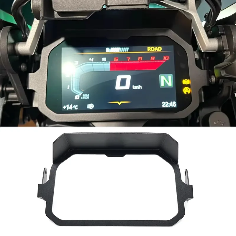 R1200GS R1250GS TFT Theft Protection With Sun Visor For BMW R 1250 GS ADV R1200 GS Adventure Meter Frame Cover Screen Protector