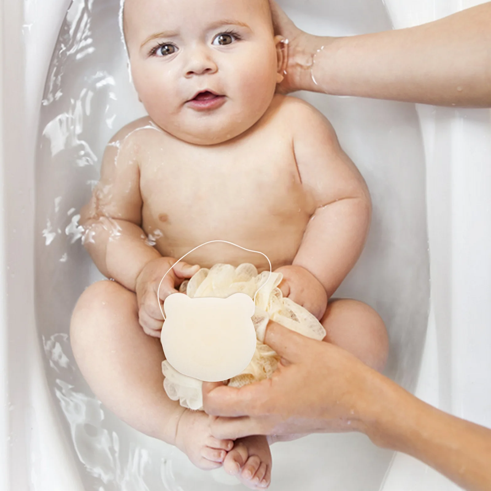 

Губка для ванны, муслиновая мягкая губка для новорожденных, время ванны, салфетки для мытья ребенка, скруббер для мытья