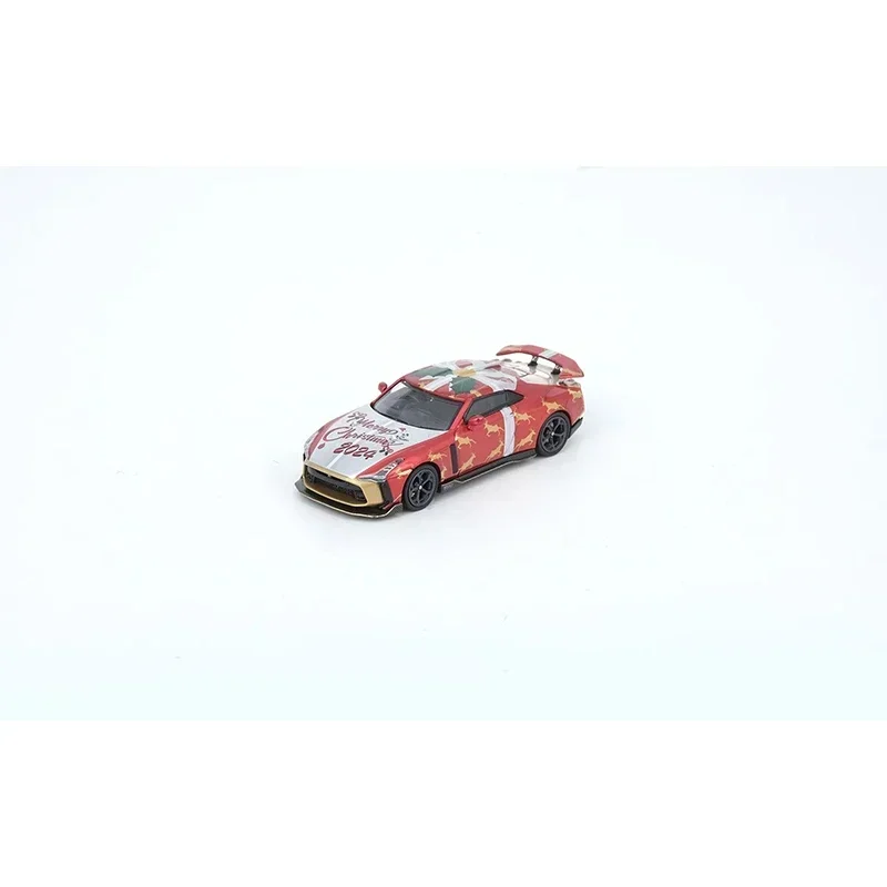 

INNO In Stock 1:64 Nissan GTR R50 Christmas Diecast Diorama Car Model Collection Toys