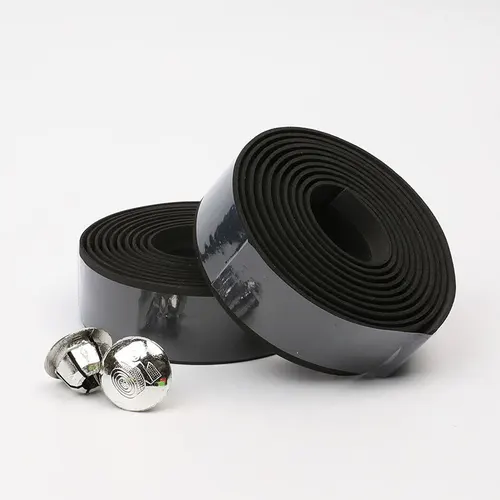 Imagen 2 del producto Empuñaduras de barra de bicicleta, correas de manillar, cinta envolvente de empuñaduras de bicicleta, cinta de manillar antideslizante de absorción de impacto EVA, accesorios de ciclismo