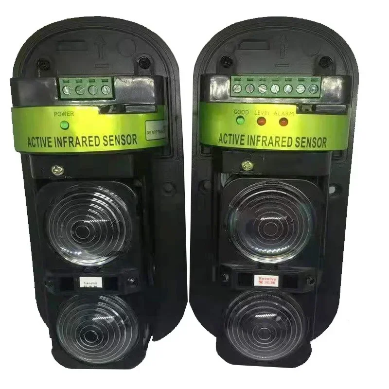 Outdoor Waterproof Infrared Beam Detector, 433MHz Wireless / Wired detector, infrared barrier Detector