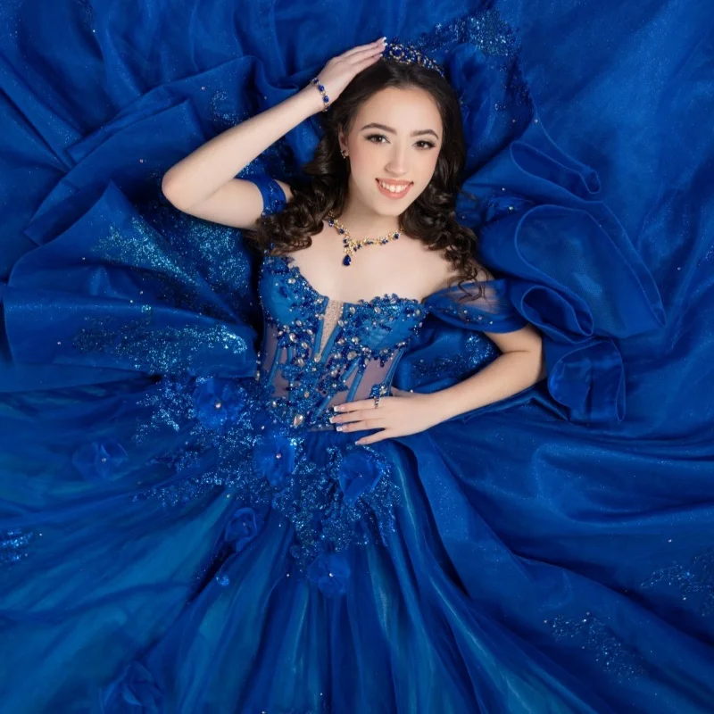 aliexpress royal blue dress NS3950  amandanoviasdress