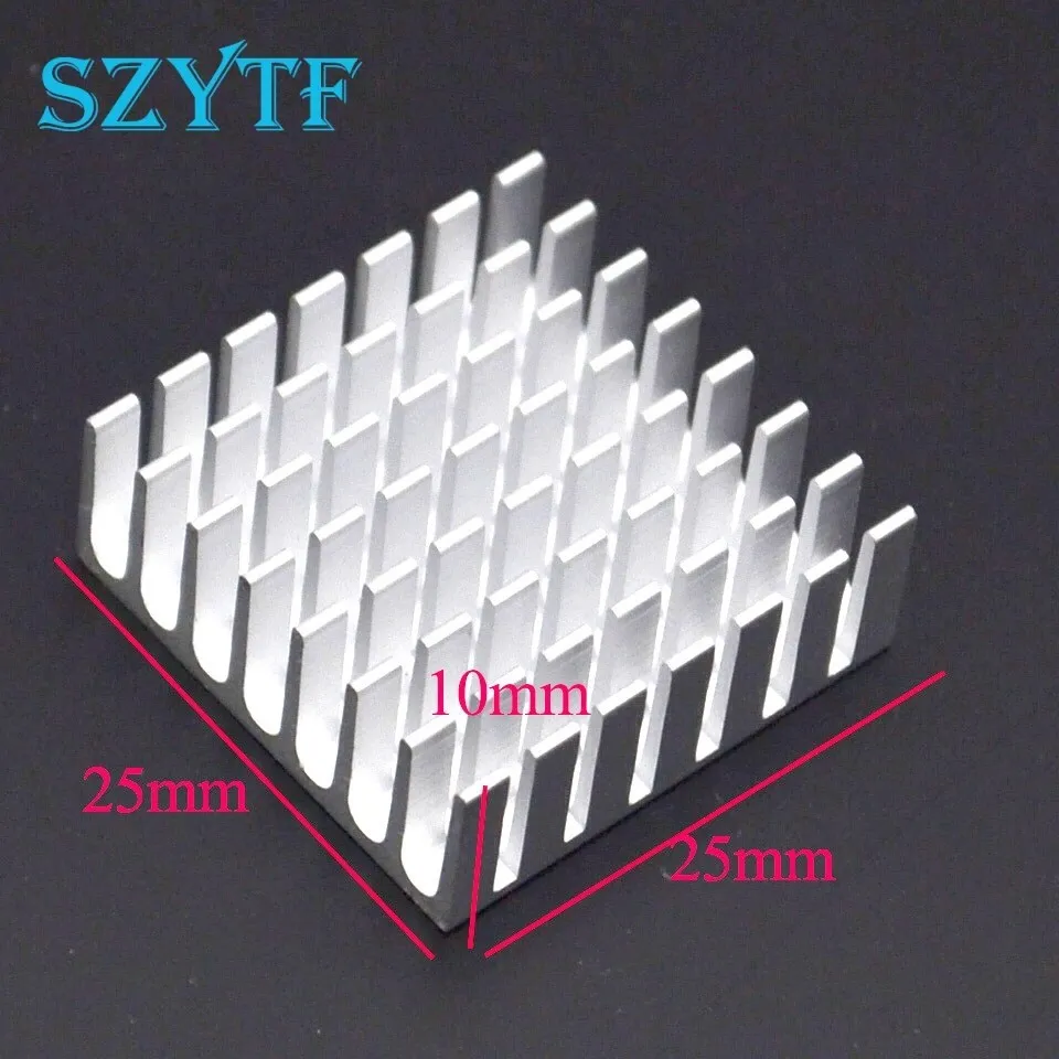 

5pcs Heat sink 25*25*10MM (silver) high-quality radiator---Style is randomly sent