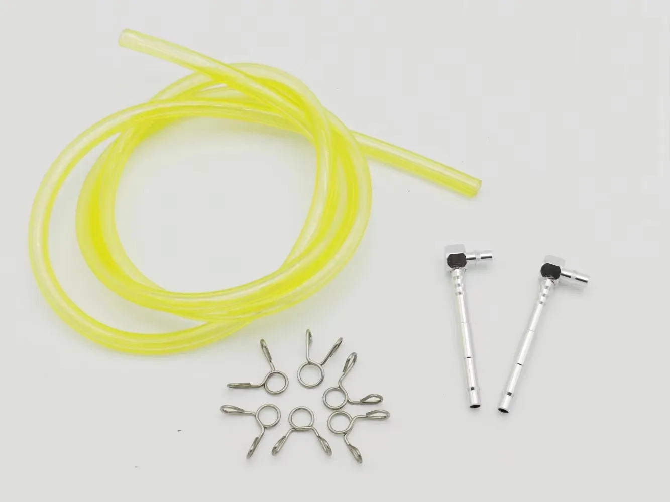 CNC Processing Aluminum Alloy High Flow High Liquidity Fuel Pipe For 1/5 LOSI 5IVE-T HPI BAJA  ROFUN LT