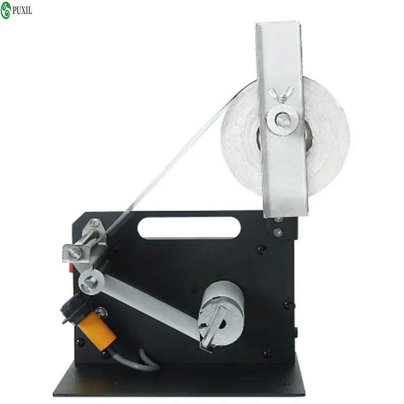 Máquina de etiquetas D42, máquina dispensadora de etiquetas automática eléctrica totalmente automática industrial, comercial y económica