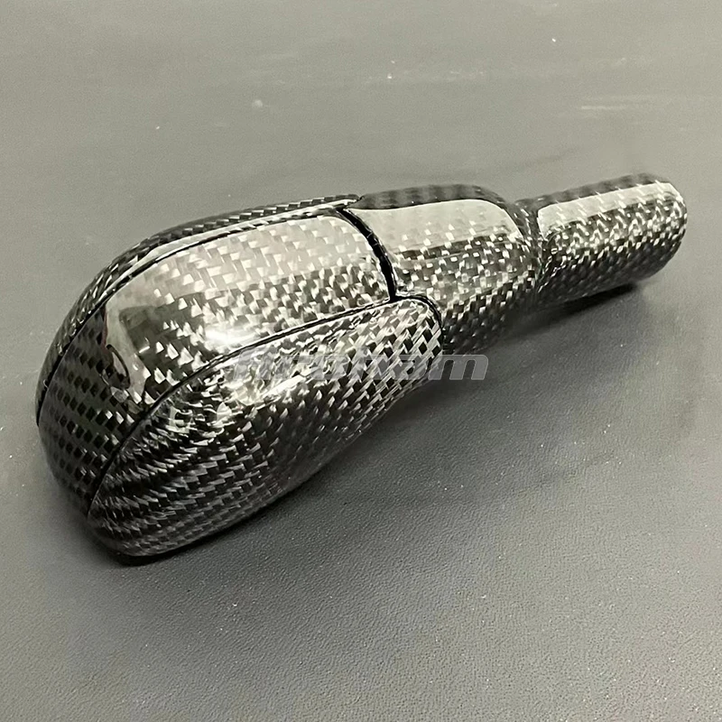 100% Real Carbon Fiber Gear Shift Knob Shift Lever Handball For Hyundai 2012 2013 Genesis Coupe FL 46711-2M200