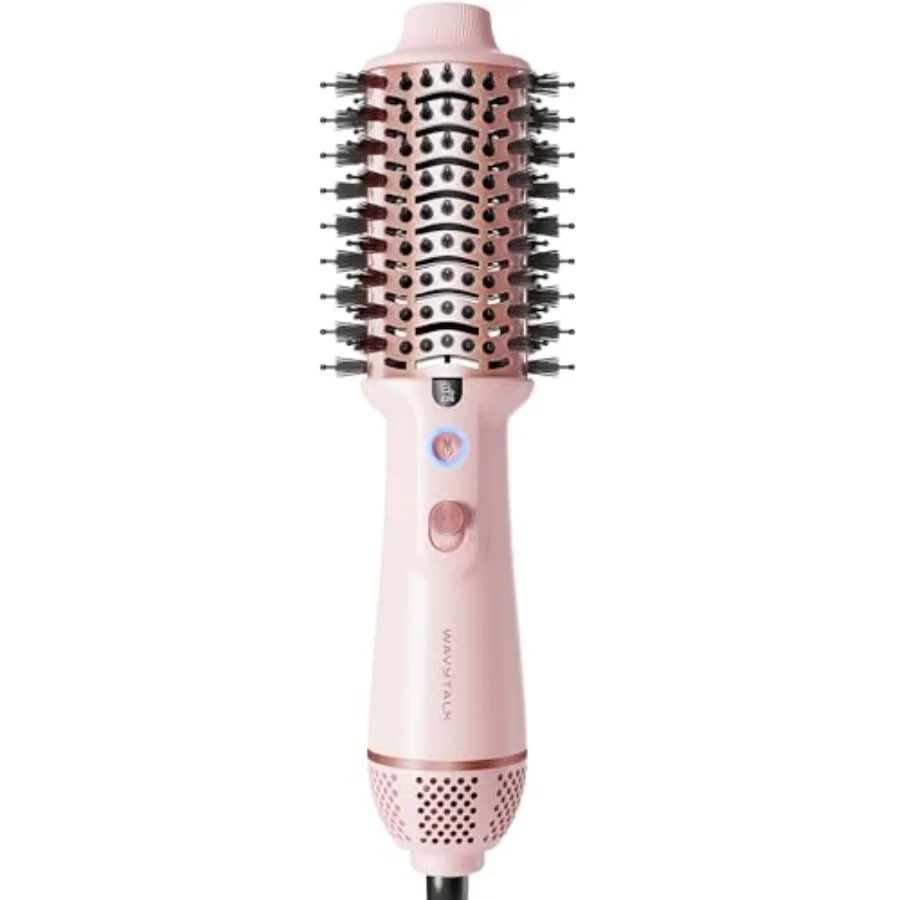 

Dual Voltage Hair Dryer Brush for Europe and International Travel 110V-240V Mini Jet Brush Ionic Hair Dryer Brush Reduces Damag