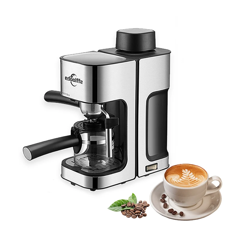 Expresso Espresso Coffee Maker Expresso Stainless Steel Espresso Coffee Maker Mini Italian Stainless Steel Cappuciano Coffee-Mac