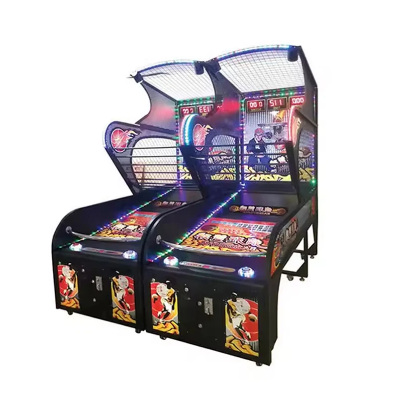 Amusement Arcade Games Coin Operated Indoor Basketball Shooting Game Machine Adult Street Basketballpromote sales