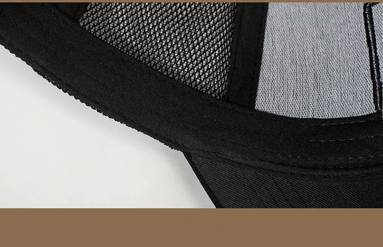 Herren-Baseballkappe mit gesticktem lächelndem Gesicht, modische Trucker-Mütze, verstellbare Outdoor-Sonnenschutz-Freizeitmütze – Detail 11