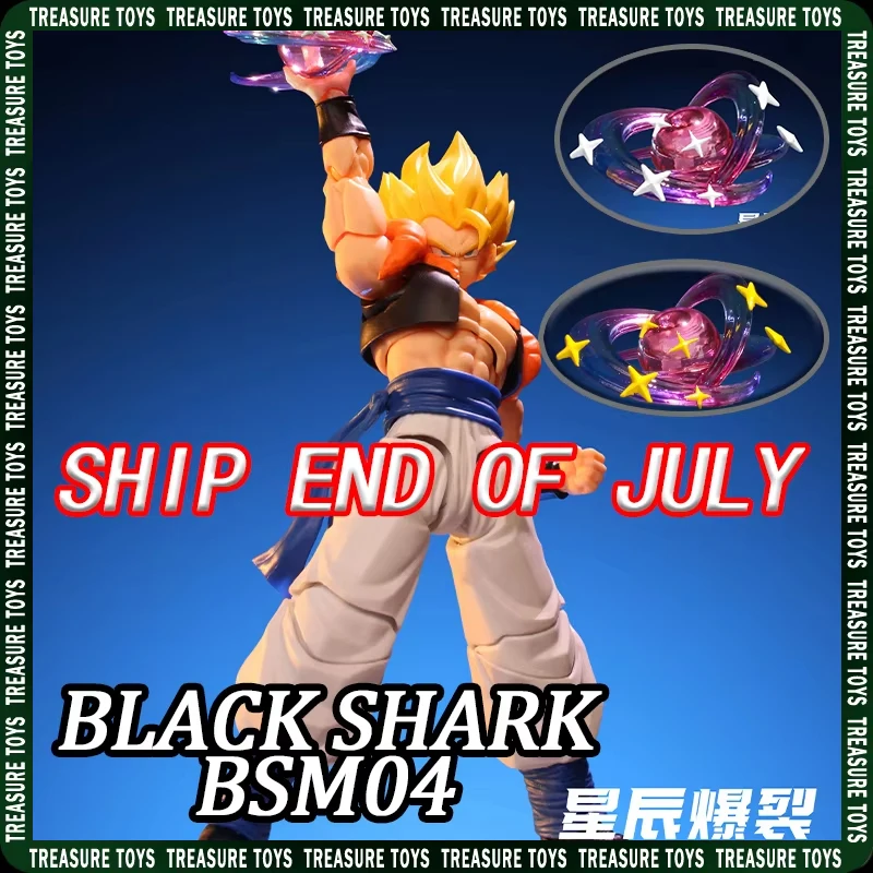 BSM04 Black Shark Modell Stardust Breaker Effekt-Zubehör Goku Gogeta SHF Dragon Ball Anime Actionfiguren Plastikmodell Geschenk