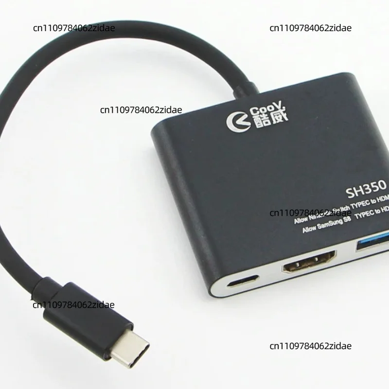 For Nintendo Switch Portable TV Dock Charging Data Cable NS Video Transmission Extension Line Bracket Charger Accessory