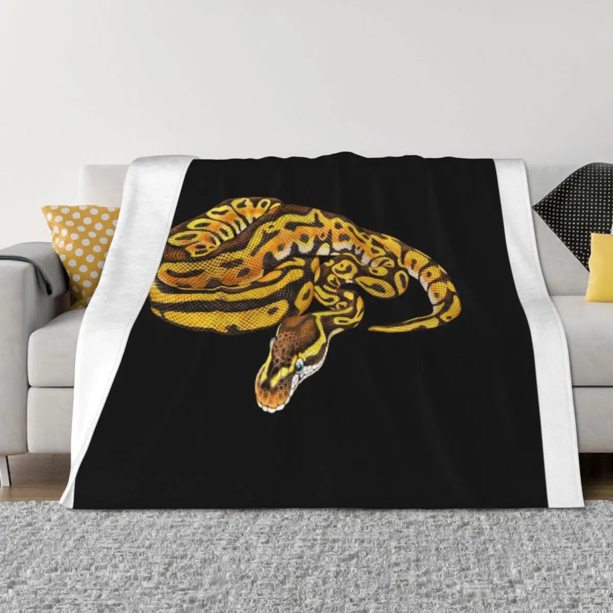 

Ball Python Throw Blanket heavy to sleep Hairy Multi-Purpose Beautifuls Blankets