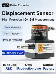 Draw Wire Linear Displacement Sensor Pull Rope Position Transducer RS485 SSI Analog Motion Control Equipment Waterproof
