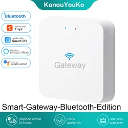 Tuya Bluetooth Gateway Hub Smart Wireless Gateway Smart Life App Remote Control Smart Home Sub-devices Bridge For Alexa Google