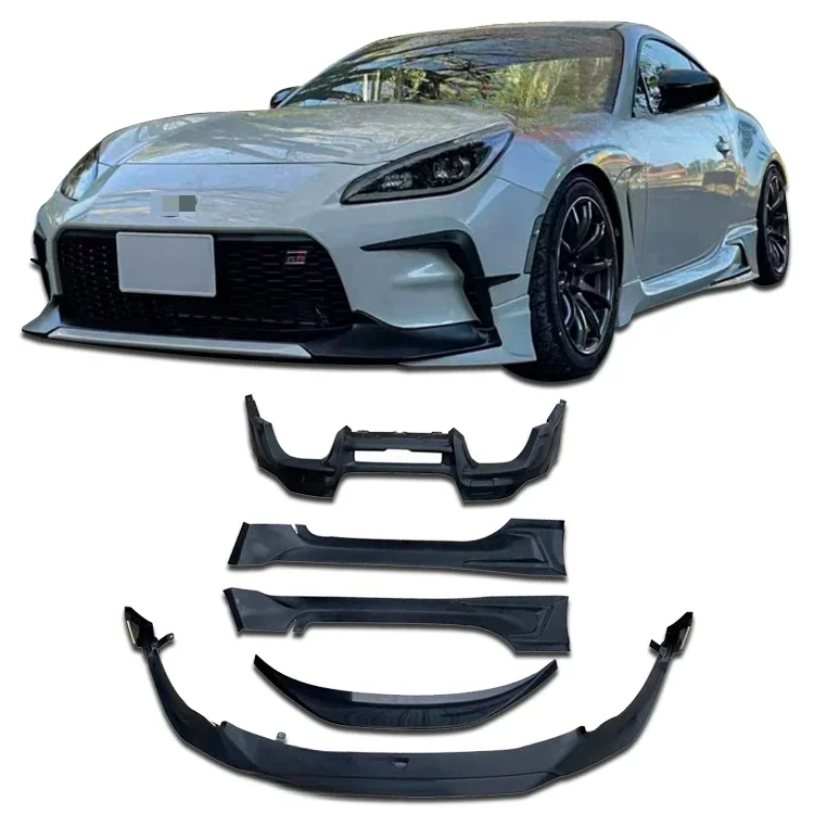 

TRD body kit Suitable for Toyota GR86 / subaru BRZ PP body kit Before the lip after the side skirt tail rear spoiler