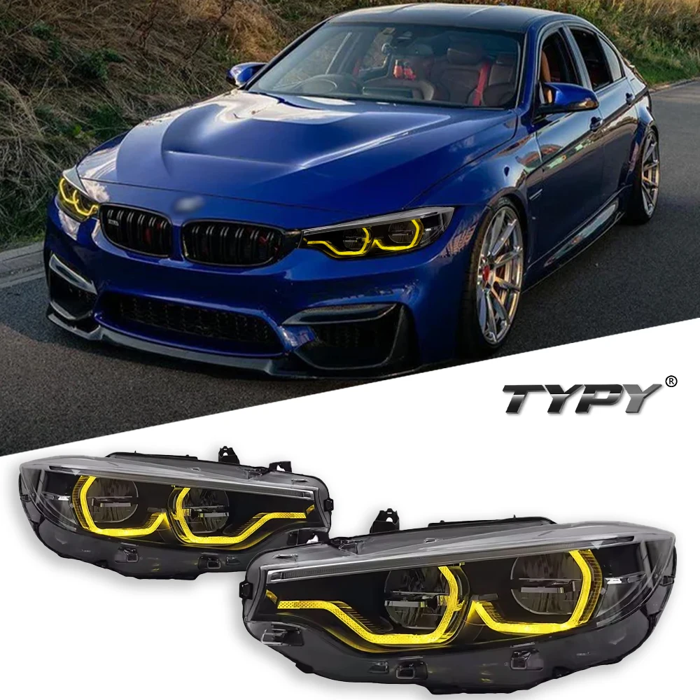 

TYPY Car For BMW 4 Series F32 Headlight 2013-2020 Upgrade Modified to New DRL Dynamic Turn Signal LED Headlight Auto Accessories