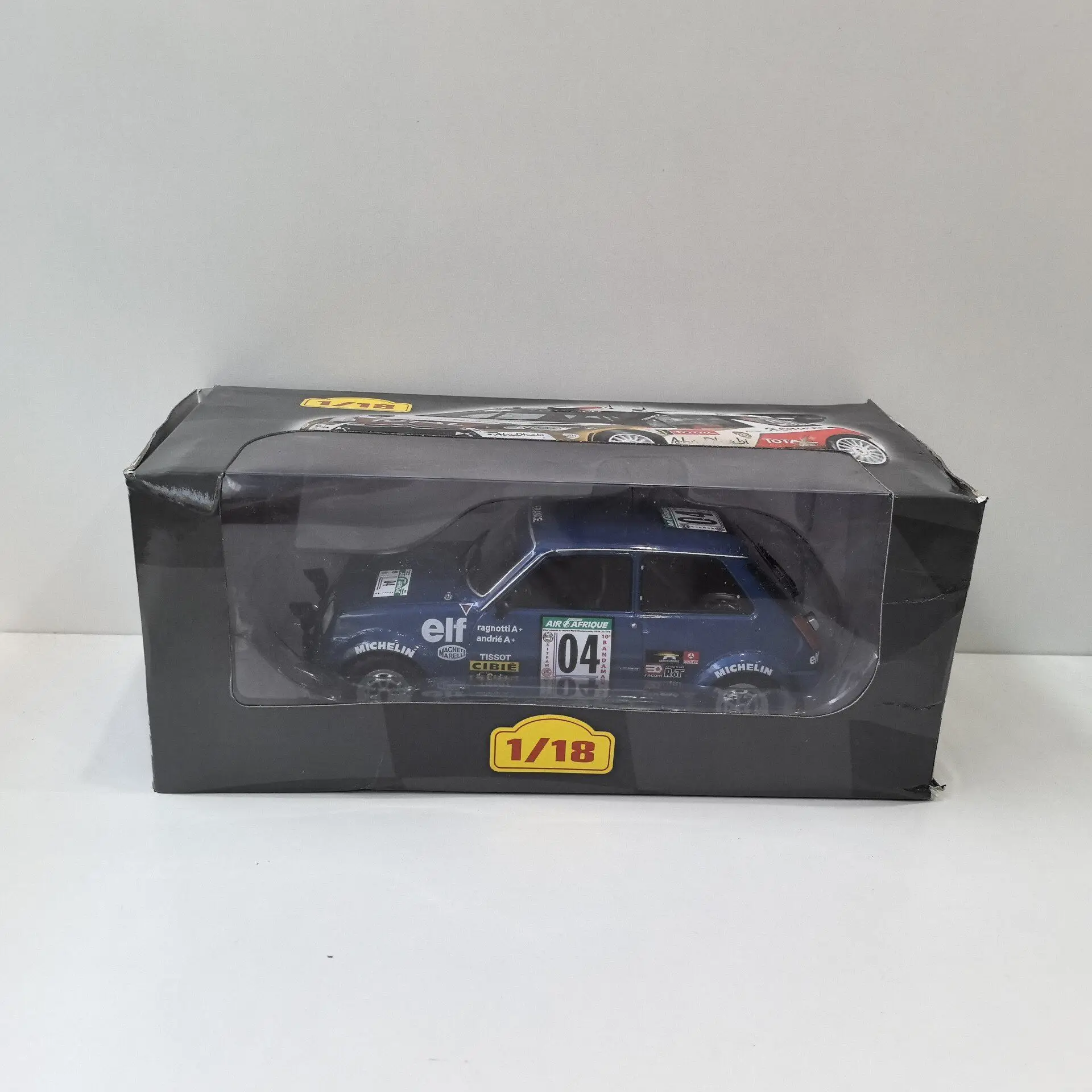 

Модель IXO 1/18 масштаба RENAULT 5 ALPINE # Гоночная модель автомобиля N4 из сплава, 4 штуки