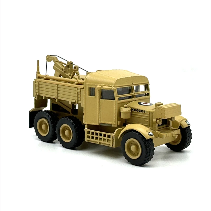 1:76 Scale Diecast Alloy Scammell Pioneer Military Reconnaissance Vehicle Toys Cars Model Classics Adult Souvenir Gifts Display