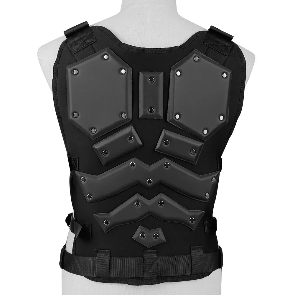 Tactical Vest High Quality Hunting Military Special Forces Combat Vest Gold Steel Armor CS Airsoft Paintball Protective Vest