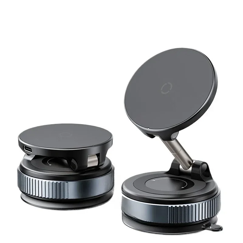 

Car wireless charger bracket, vacuum adsorption, car-specific navigation mobile phone bracket