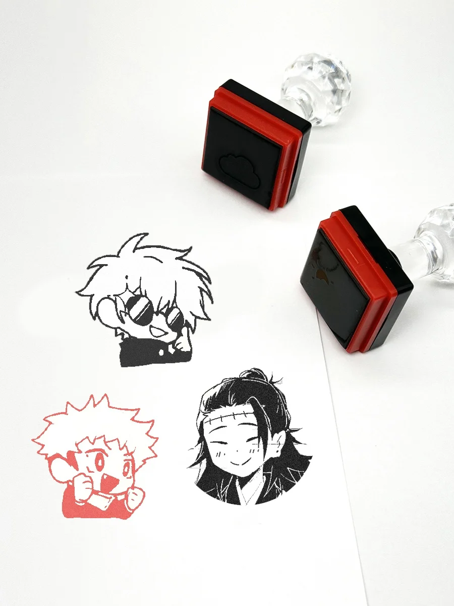 

Anime Jujutsu Kaisen Satoru Gojo Geto Suguru Cosplay Head Character Cartoon Seal Ambitus