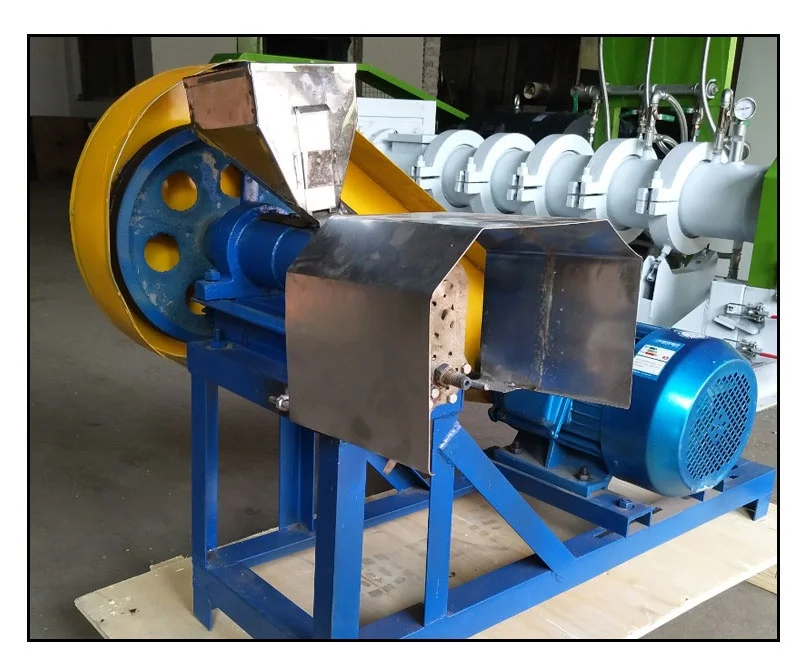 High Quality China Supplier Fish Feed Extruder Machine Floating Fish Feed Pellet Machine - view 5