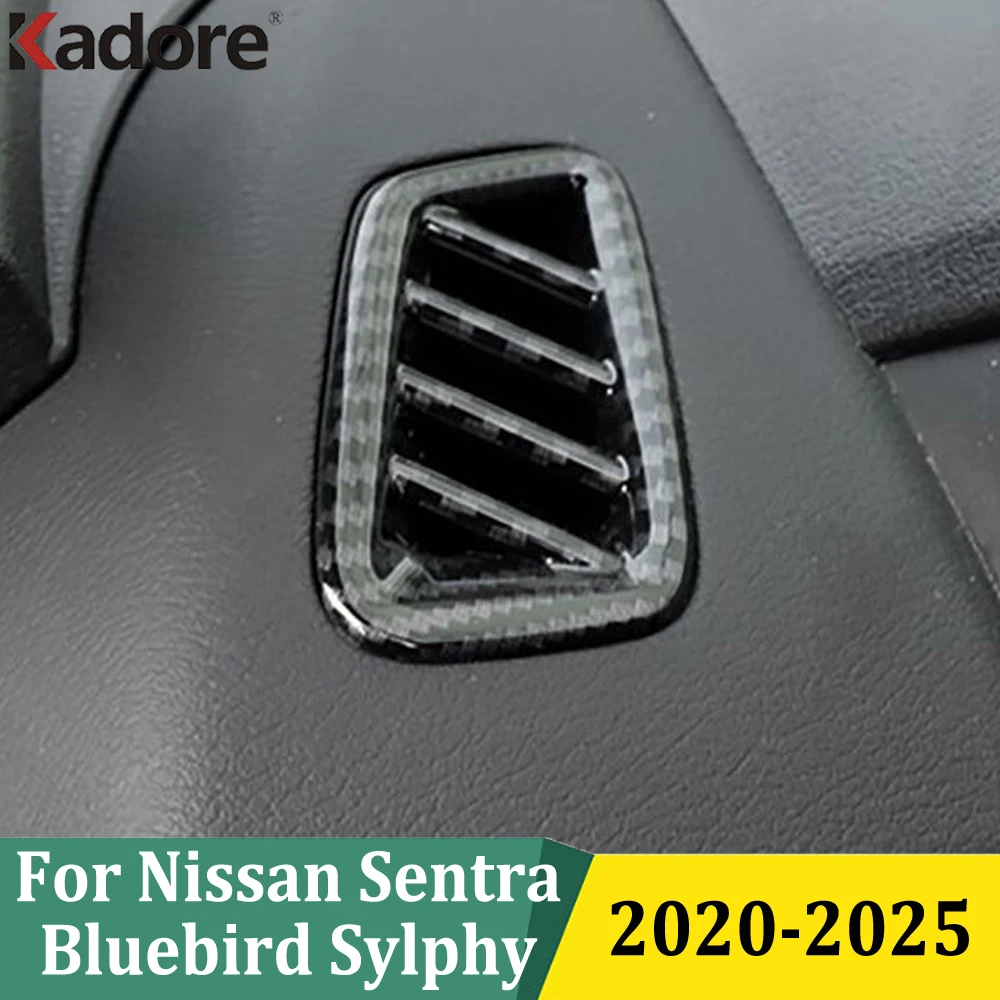 For Nissan Sentra Bluebird Sylphy 2020 2021 2022 2023 2024 2025 Front Air Condition Vent Outlet Cover Trim Car Accessories