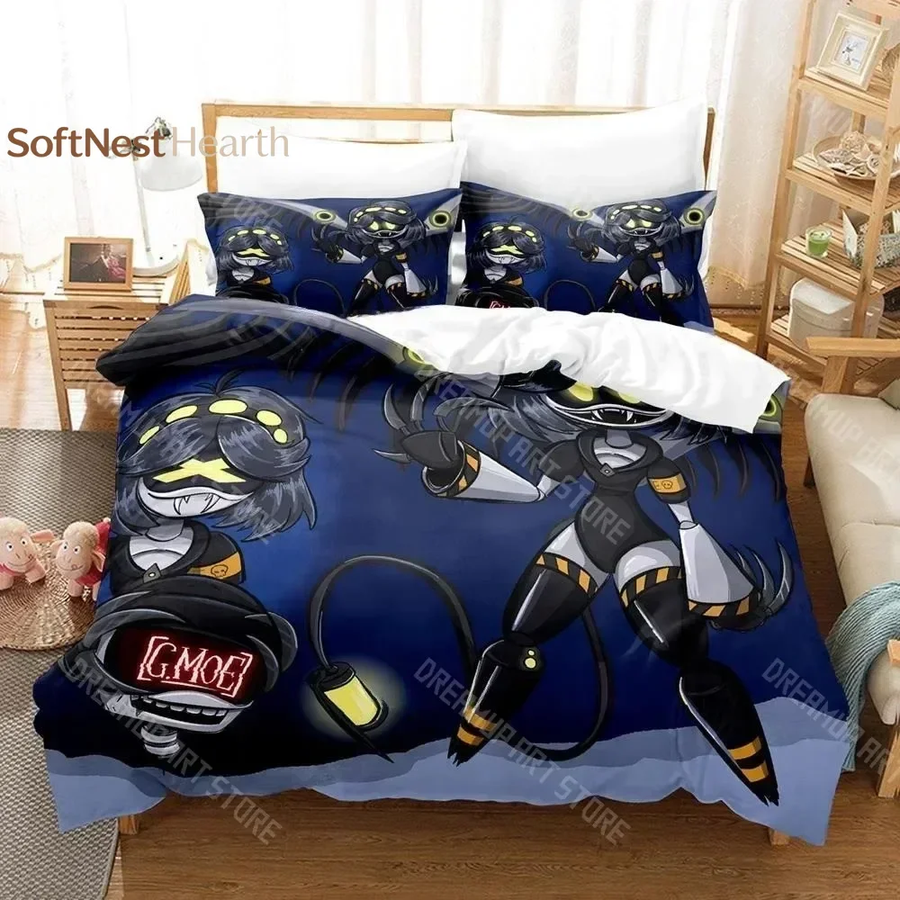 2026 3D Print Murder Drones Anime Fashion Bedding Set Cartoon Three-piece Set Adult Kid Bedroom Duvet Cover Sets Home Textiles